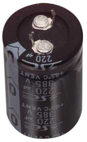 Condensateur Chimique Snap-In 2200F / 100V, cliquez pour agrandir 