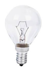 Lampe globe standard - E14 - 40W, cliquez pour agrandir 