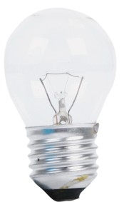 Lampe globe standard - E27 - 60W, cliquez pour agrandir 