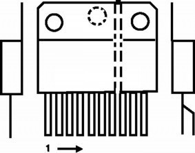 TDA6106Q , Philips - video output amplifier, cliquez pour agrandir 