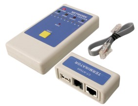 Testeur de cbles RJ-45, RL-11, USB, UTP/FTP, cliquez pour agrandir 