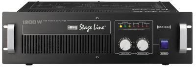 IMG Stage Line - STA-322 : Amplificateur stro professionnel, avec filtre 2 voies intgr et limiteur, cliquez pour agrandir 