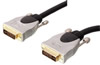 Câble DVI-I Single link, mâle/mâle, haute qualité, 2.5m