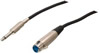 Cable Professionnel XLR, XLR Femelle Vers Jack Mono 6.3mm (6m)