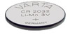 Pile bouton Lithium Varta - CR2032 - 3V - 220mAh - 20x3.2mm