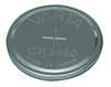Pile bouton Lithium Varta - CR2450 - 3V - 560mAh - 24x5mm