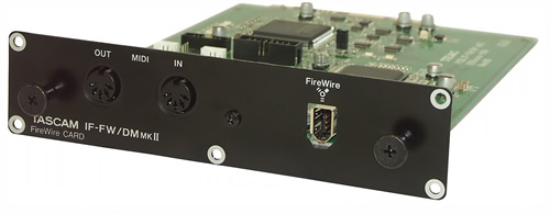 IF-FW/DM MKII - Carte dextension FireWire pour consoles numriques - Tascam, cliquez pour agrandir 
