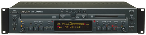 MD-CD1MKII - Lecteur de CD / enregistreur MiniDisc professionel - Tascam, cliquez pour agrandir 