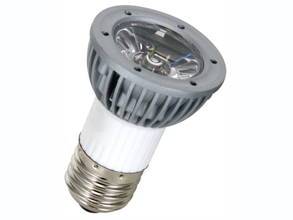 Lampe Led 3w - Blanc Chaud (2700K) - 230V - E27, cliquez pour agrandir 