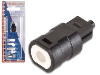 Adaptateur Optique Jack 3.5mm Femelle vers Toslink Mle, cliquez pour agrandir 
