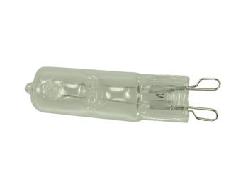 Ampoule Halogne Opaque, 50W/230V, G9 (2 pcs/blister), cliquez pour agrandir 