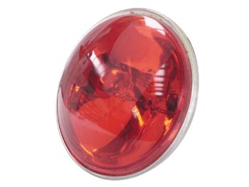 Lampe PAR36 - 30W / 6.4V - Rouge, cliquez pour agrandir 