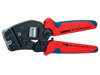 Self-adjusting crimping pliers for end sleeves, 190mm