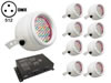 8 Projecteurs à LED - DMX
