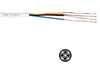 Cable Telephone 4 X 0.20mm - Blanc, Rond, 100m