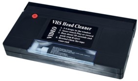 Cassette de nettoyage vhs, cliquez pour agrandir 