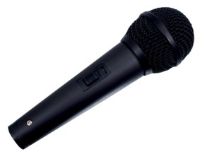 Microphone dynamique uni-directionnel, cliquez pour agrandir 