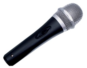 Microphone dynamique uni-directionnel, cliquez pour agrandir 