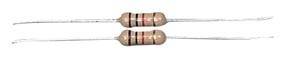R�sistance � Couche Carbone 1/2W - 27R, cliquez pour agrandir 