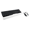 Ensemble Clavier 2.4 Ghz / Souris Laser sans Fil 800/1600 Dpi Orca N/b Cherry