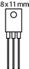 2SA1538 , Sanyo - Si-P 120V 0.2A 8W 400MHz