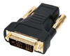 Adaptateur HDMI mâle - DVI-D mâle, doré