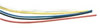 Assortiment de gaines thermo-r�tractables - multi couleurs - 6 x 0.5m x 6.4mm