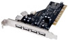 CARTE PCI USB 2.0 4+1 PORTS K�NIG