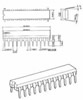 CD4514 - 1 to 16 decoder outp=high