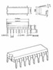 CD4516 - binary up/down counter