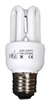 Lampe � �conomie d'�nergie - type: 3 tubes court - E27 - 7W