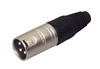 Neutrik - NC3MX - Connecteur XLR, 3 Points Male, Métallique