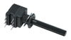 Potentiomètre Log Stéréo 5K - Boitier Plastique, Ø= 6mm