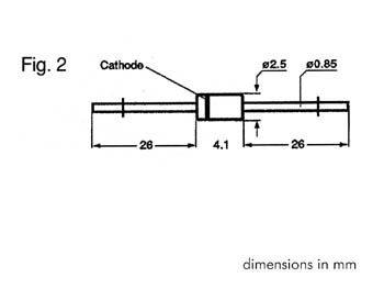 Diode Zener 10V-1.3W, cliquez pour agrandir 