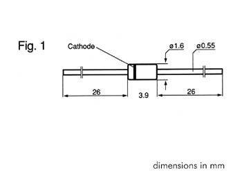 Diode Zener 12V-500mW, cliquez pour agrandir 