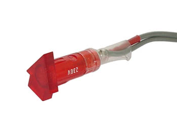 Voyant Flche 220V Rouge, cliquez pour agrandir 