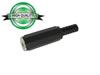 Jack femelle 3.5mm stereo plastique noir