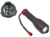 Lampe torche LED tanche - corps en caoutchouc - 4 LED