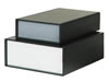 Coffret Plastique 40 x 120 x 170mm - noir et gris m�tallique