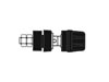 Douille 4mm avec Bouchon Imperdable- Noir (pki 10A)