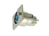 Fiche XLR Femelle Nickel�e 3 Broches pour Chassis