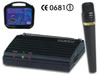 Microphone VHF sans Fil a un CAnal 184.032mhz (1 Microphone + 1 Recepteur)