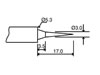 Panne de Rechange Pointe 2 pour Vtssc10n-20n-30n