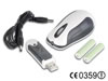 Souris Optique Miniature Sans Fil & Rechargeable